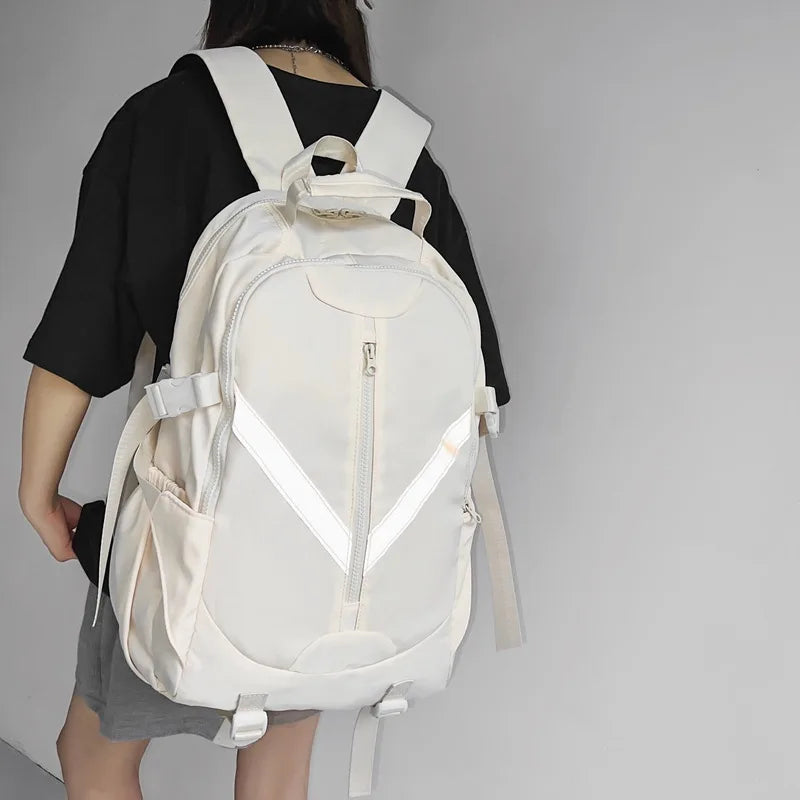 New High-capacity Men's Backpack, Leisure Travel Bag, Personalized Computer Bag, College and Junior High School Student Bookbags