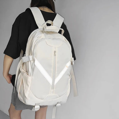 New High-capacity Men's Backpack, Leisure Travel Bag, Personalized Computer Bag, College and Junior High School Student Bookbags