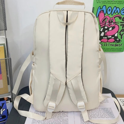New High-capacity Men's Backpack, Leisure Travel Bag, Personalized Computer Bag, College and Junior High School Student Bookbags