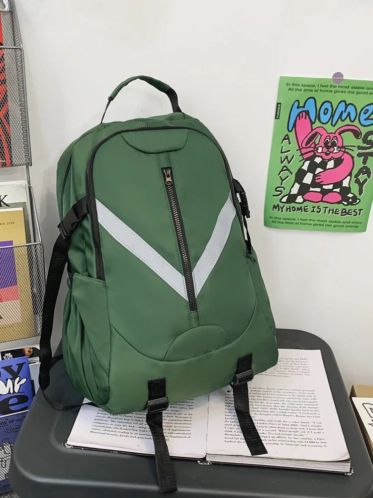 New High-capacity Men's Backpack, Leisure Travel Bag, Personalized Computer Bag, College and Junior High School Student Bookbags
