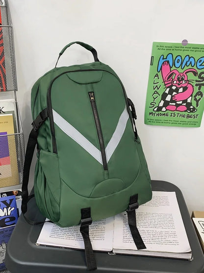 New High-capacity Men's Backpack, Leisure Travel Bag, Personalized Computer Bag, College and Junior High School Student Bookbags