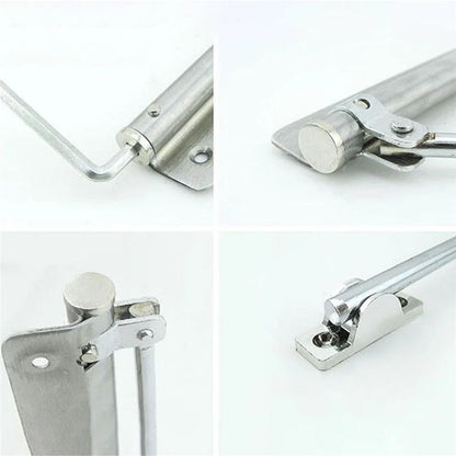 New Hydraulic Buffer Automatic Door Closers 15KG to 45KG Adjustable Speed Door Closing Equipment Mute Soft Closing Door Hardware
