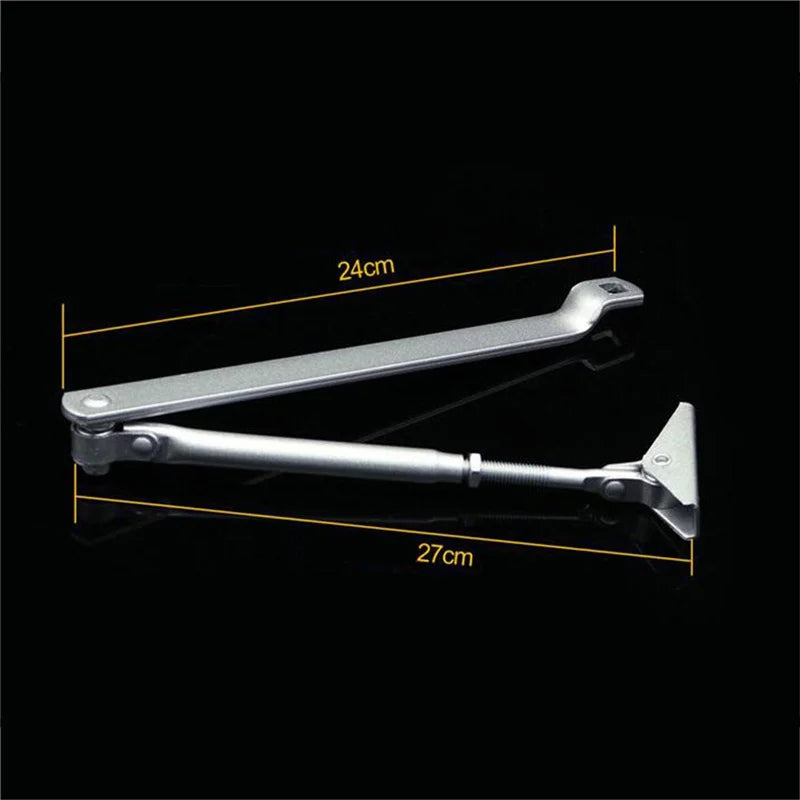 New Hydraulic Buffer Automatic Door Closers 15KG to 45KG Adjustable Speed Door Closing Equipment Mute Soft Closing Door Hardware