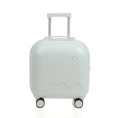 New Ice Cream Trolley Cabin Suitcase Lightweight Female Fresh Student 18 Inch Suitcase Male Silent Wheel Suitcase