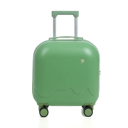 New Ice Cream Trolley Cabin Suitcase Lightweight Female Fresh Student 18 Inch Suitcase Male Silent Wheel Suitcase