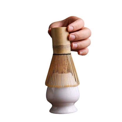 New Japanese Tea Matcha Brush Bai Ben Li Combination Song Dynasty Pointing Tea Matcha Beater Tool Set Gift Box