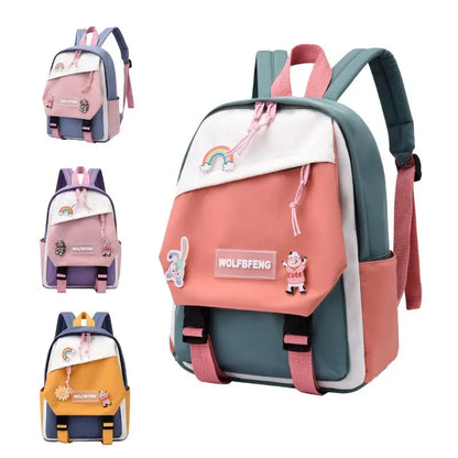 New Kindergarten Backpack for Lightweight Waterproof Outdoor BookBag, Primary and Middle School Students Backpacks