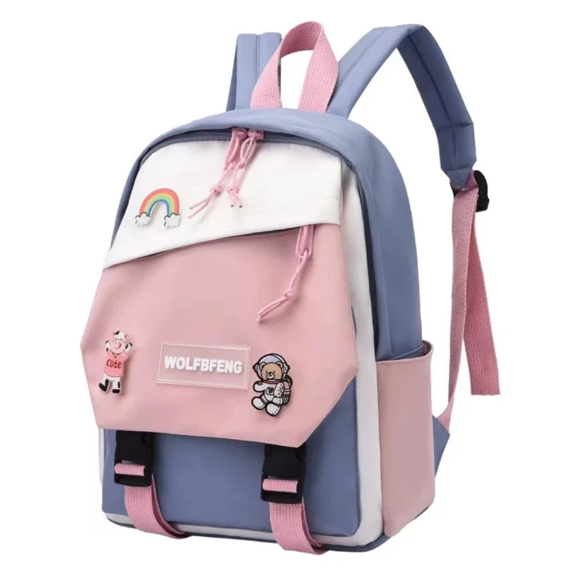 New Kindergarten Backpack for Lightweight Waterproof Outdoor BookBag, Primary and Middle School Students Backpacks
