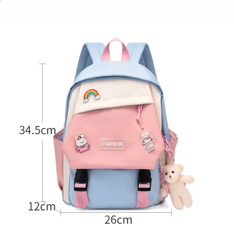 New Kindergarten Backpack for Lightweight Waterproof Outdoor BookBag, Primary and Middle School Students Backpacks