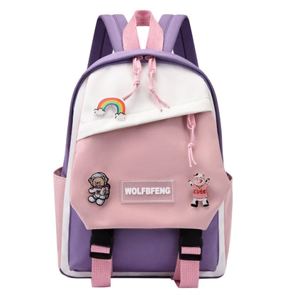 New Kindergarten Backpack for Lightweight Waterproof Outdoor BookBag, Primary and Middle School Students Backpacks