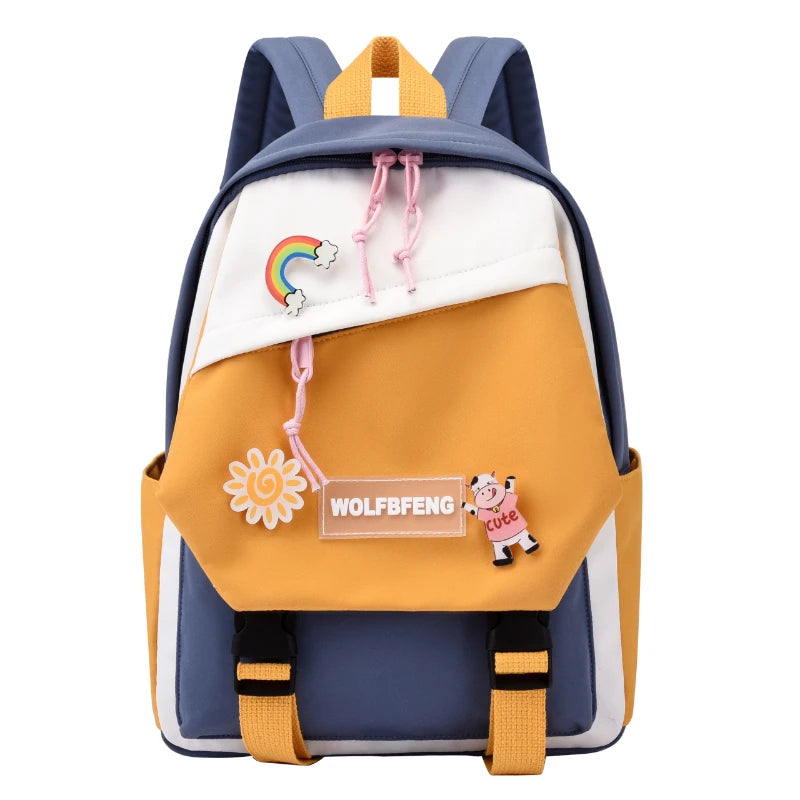 New Kindergarten Backpack for Lightweight Waterproof Outdoor BookBag, Primary and Middle School Students Backpacks