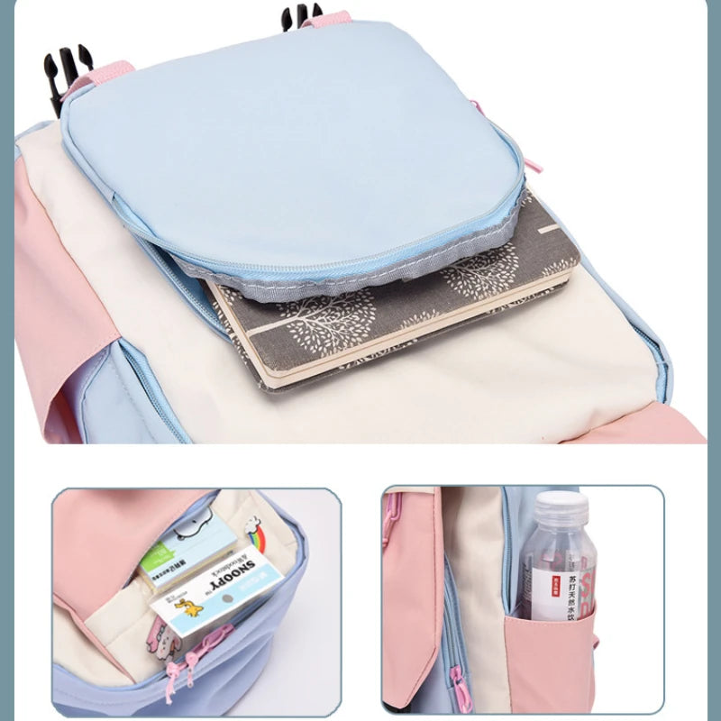 New Kindergarten Backpack for Lightweight Waterproof Outdoor BookBag, Primary and Middle School Students Backpacks