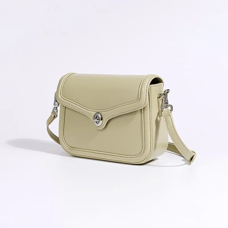New Korean Chic Minority Designer Tofu Small Square Bag Fashion High Quality Latchsilver Shoulder Bags Elegant Commuter Bolsas