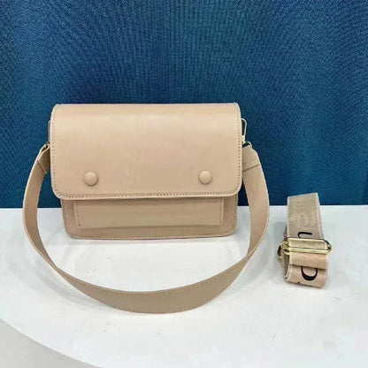 New Ladies Tote Bag Solid Color Computer Single Shoulder Crossbody Bag PU Leather Women Handbag Spanish Bear High Quality Bag