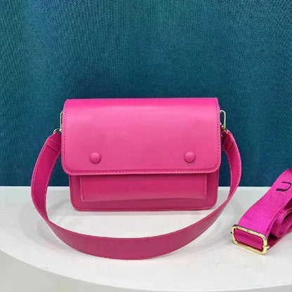 New Ladies Tote Bag Solid Color Computer Single Shoulder Crossbody Bag PU Leather Women Handbag Spanish Bear High Quality Bag