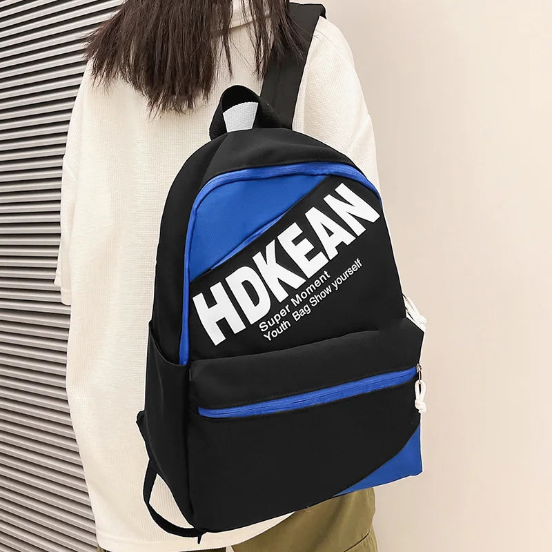 New Lady Nylon Leisure College Backpack Female Student Bag Cool Fashion Girl Travel Book Laptop Backpack Trendy Women School Bag