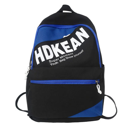 New Lady Nylon Leisure College Backpack Female Student Bag Cool Fashion Girl Travel Book Laptop Backpack Trendy Women School Bag