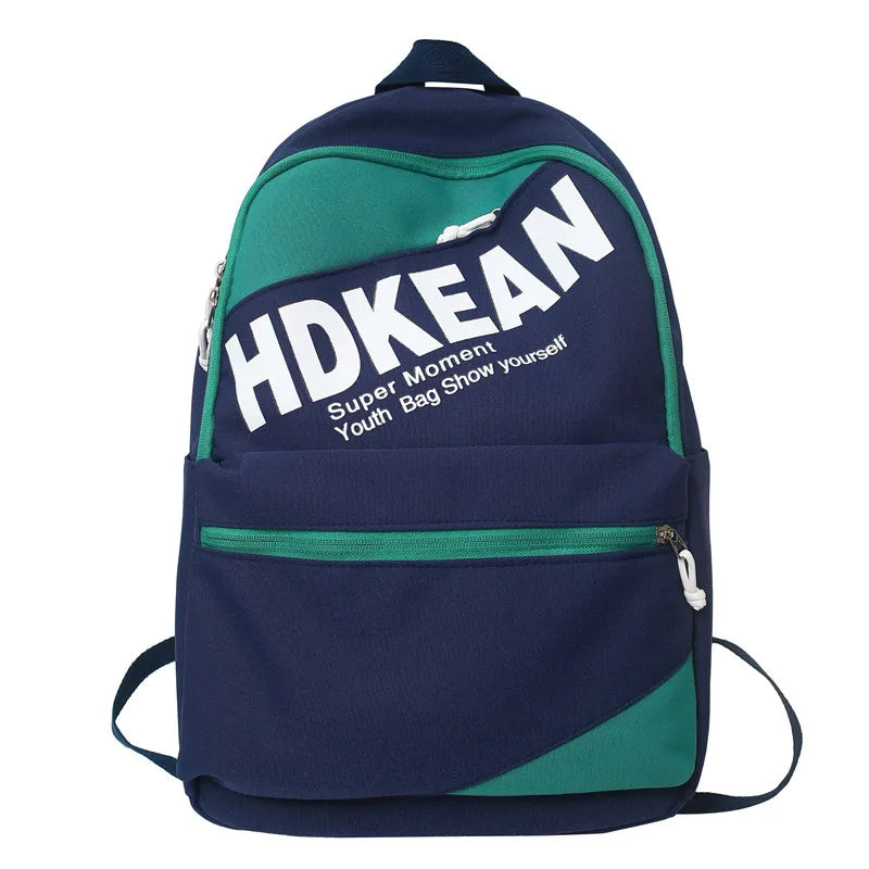 New Lady Nylon Leisure College Backpack Female Student Bag Cool Fashion Girl Travel Book Laptop Backpack Trendy Women School Bag