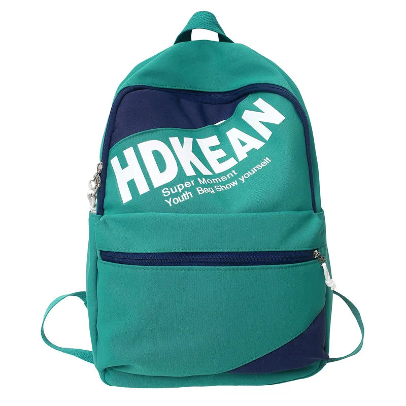 New Lady Nylon Leisure College Backpack Female Student Bag Cool Fashion Girl Travel Book Laptop Backpack Trendy Women School Bag
