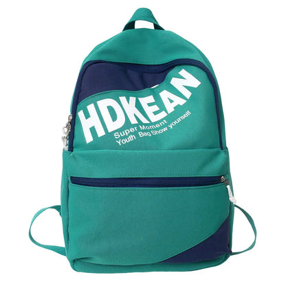 New Lady Nylon Leisure College Backpack Female Student Bag Cool Fashion Girl Travel Book Laptop Backpack Trendy Women School Bag