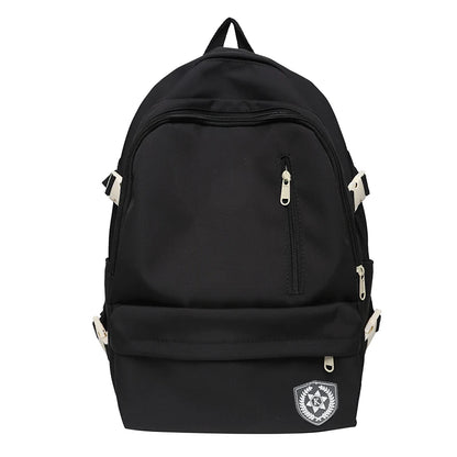 New Lady Purple Student Backpack Girl Travel School Bag Trendy Cool Female College Backpack Fashion Women Laptop Nylon Book Bags