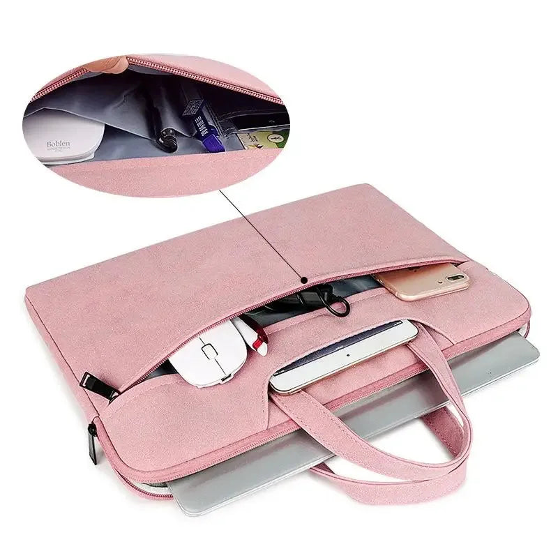 New Laptop Bag Sleeve Protective Shoulder Carrying Case pro 13 14 15.6 17 inch Macbook Air ASUS Lenovo Dell Huawei handbag