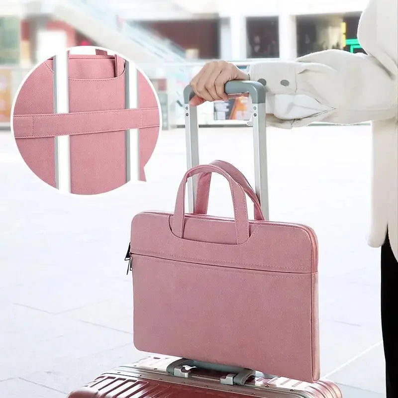 New Laptop Bag Sleeve Protective Shoulder Carrying Case pro 13 14 15.6 17 inch Macbook Air ASUS Lenovo Dell Huawei handbag
