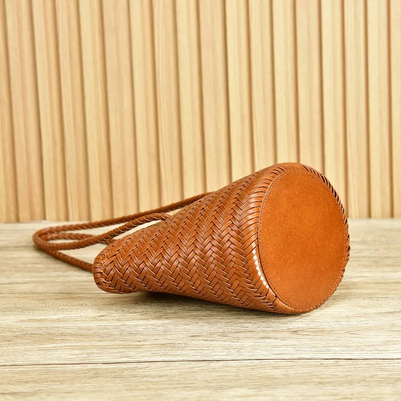 New Large Capacity Beach Shopping Bags Luxury Designer Rattan Woven Tote Shoulder Bag Handmade Straw Handbags Travel Purses