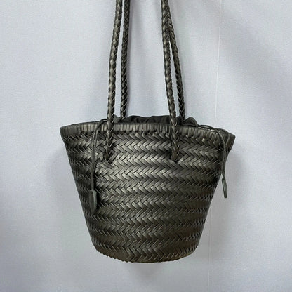 New Large Capacity Beach Shopping Bags Luxury Designer Rattan Woven Tote Shoulder Bag Handmade Straw Handbags Travel Purses