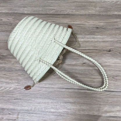 New Large Capacity Beach Shopping Bags Luxury Designer Rattan Woven Tote Shoulder Bag Handmade Straw Handbags Travel Purses