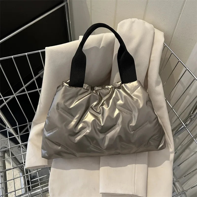 New Large Capacity Down Bag Handbag Shoulder Tote Bag Luxury Designer Handbag  Purses and Handbags