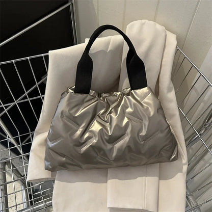 New Large Capacity Down Bag Handbag Shoulder Tote Bag Luxury Designer Handbag  Purses and Handbags