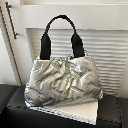 New Large Capacity Down Bag Handbag Shoulder Tote Bag Luxury Designer Handbag  Purses and Handbags