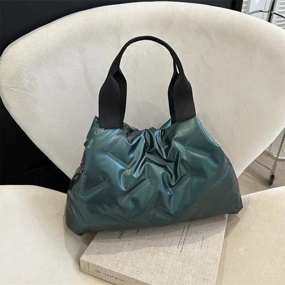 New Large Capacity Down Bag Handbag Shoulder Tote Bag Luxury Designer Handbag  Purses and Handbags