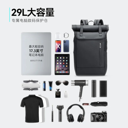 New Large Capacity Men's Backpacks Waterproof 18" 19 Inch Laptops Backpack For Teenager men Travel Computer Bagpack Notebook Bag