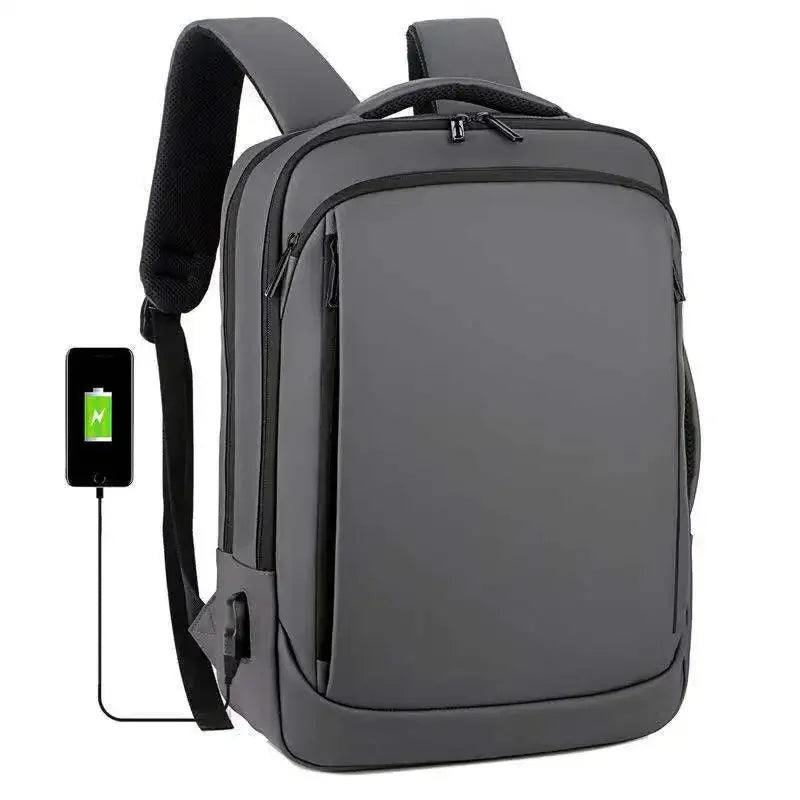 New Large Capacity Travel Men's Backpack Leisure Outdoor Portable USB Business 16 Inch Computer Bag Schoolbag