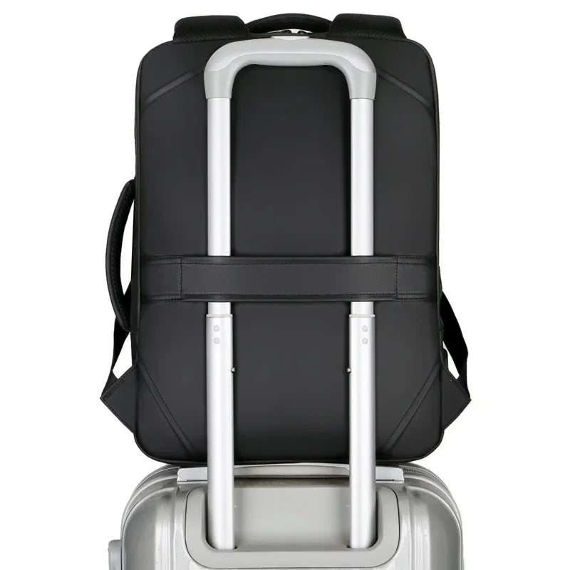 New Large Capacity Travel Men's Backpack Leisure Outdoor Portable USB Business 16 Inch Computer Bag Schoolbag