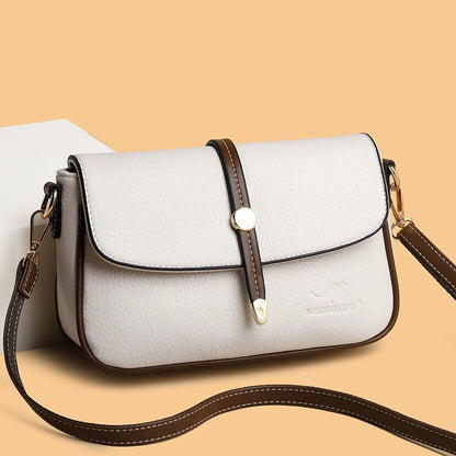 New Leather Casual Tote Bags for Woman Purses Brand Shoulder Bags Ladies Luxury Designer Handbag Large Capacity Messenger Bag