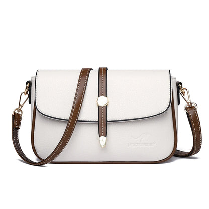 New Leather Casual Tote Bags for Woman Purses Brand Shoulder Bags Ladies Luxury Designer Handbag Large Capacity Messenger Bag