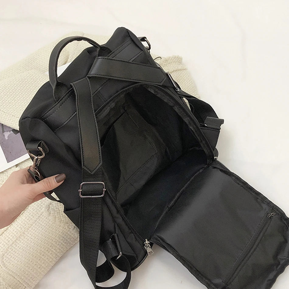 New Leisure Oxford Multifunctional Anti-theft Shoulder Backpack  High Capacity Backpacks Backpacks for School Teenagers Girls