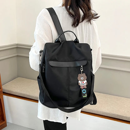New Leisure Oxford Multifunctional Anti-theft Shoulder Backpack  High Capacity Backpacks Backpacks for School Teenagers Girls