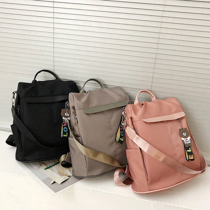 New Leisure Oxford Multifunctional Anti-theft Shoulder Backpack  High Capacity Backpacks Backpacks for School Teenagers Girls