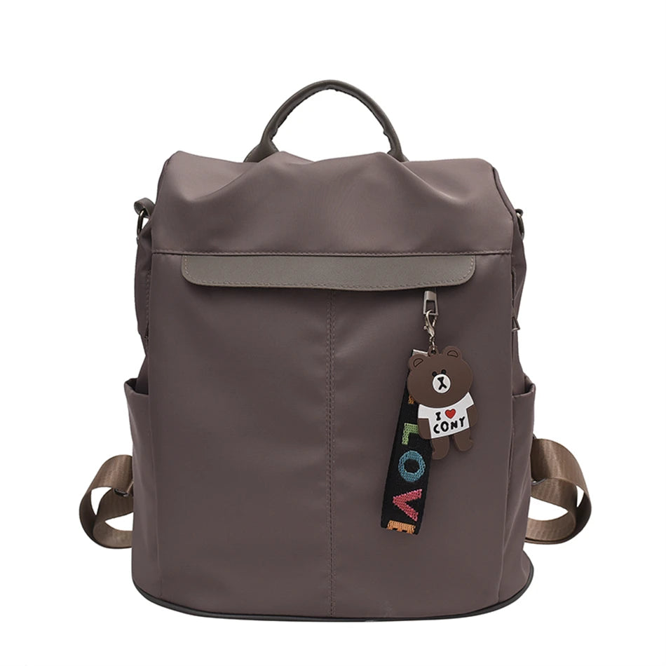 New Leisure Oxford Multifunctional Anti-theft Shoulder Backpack  High Capacity Backpacks Backpacks for School Teenagers Girls