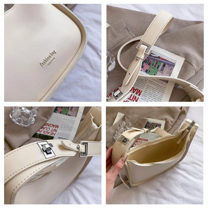 New Luxury Crossbody Bags For Women 2022 Leather Lemon Color Shoulder Bag Women Casual Satchels Wide Straps Fashion Bag Handbag