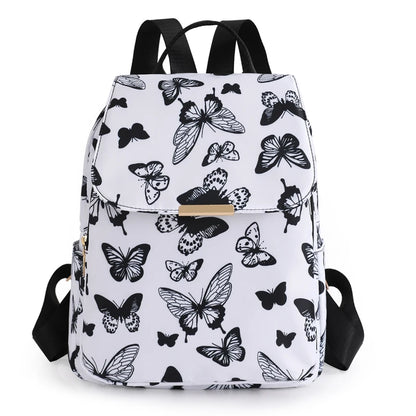 New Luxury Designer Brand Women's Backpack High Quality Nylon Bagpack Large Capacity Female Backpack Travel School Bag Sac A Dos