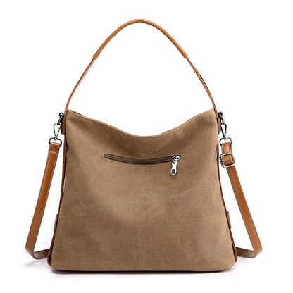 New Luxury Women Handbag Canvas Female Shoulder Bags Designer Ladies Messenger Bags Casual Tote Bags Purse Crossbody Pack Bolos