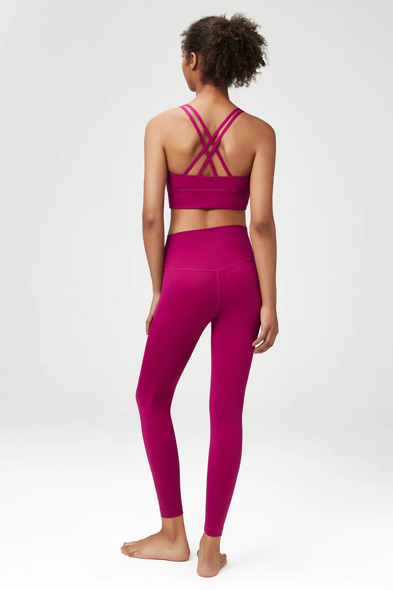New Lycra Women's Yoga Set 2 Pieces Classic Tracksuit Gym Fitness Suit Women Plus Size Leggings Sports Bra Ladies Sportswear Set