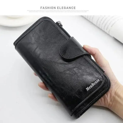 New Made of Leather Women's Long Wallet Luxury Coin Purses Ladies Multi Function Card Holders Feminina Clutch Bag