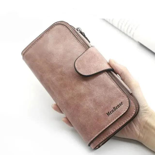 New Made of Leather Women's Long Wallet Luxury Coin Purses Ladies Multi Function Card Holders Feminina Clutch Bag