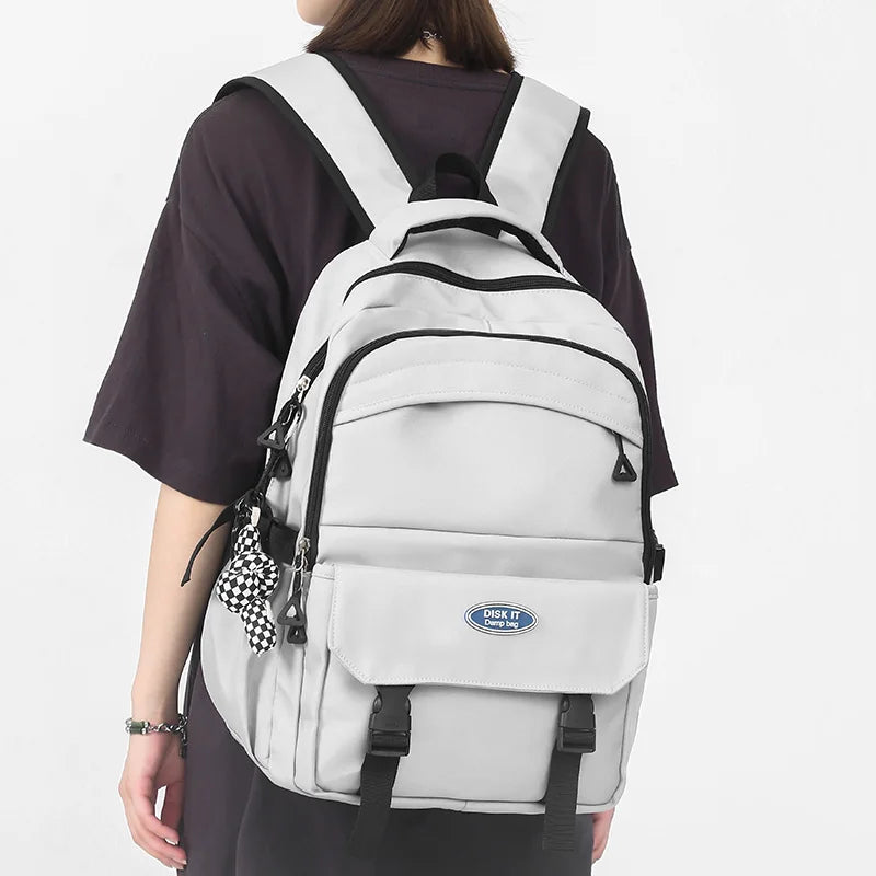 New Male Female Waterproof Travel College Bag Fashion Teenager Backpack Lady Men Women Leisure Book Backpack Girl Boy School Bag